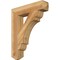 Ekena Millwork Olympic Craftsman Rough Sawn Bracket, Western Red Cedar, 4"W x 20"D x 24"H BKT04X20X24OLY04RWR - alternate 1